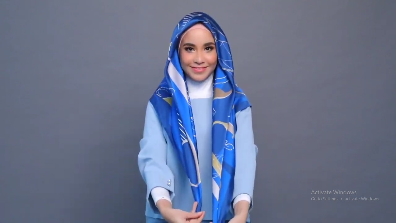 Tutorial Hijab Kepang