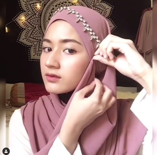 Tutorial Hijab Pashmina