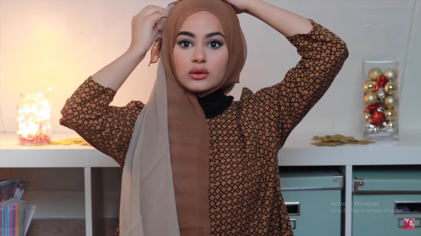 Tutorial Pashmina Tumpuk Ala Selebgram Belanda HijabDreamcoid