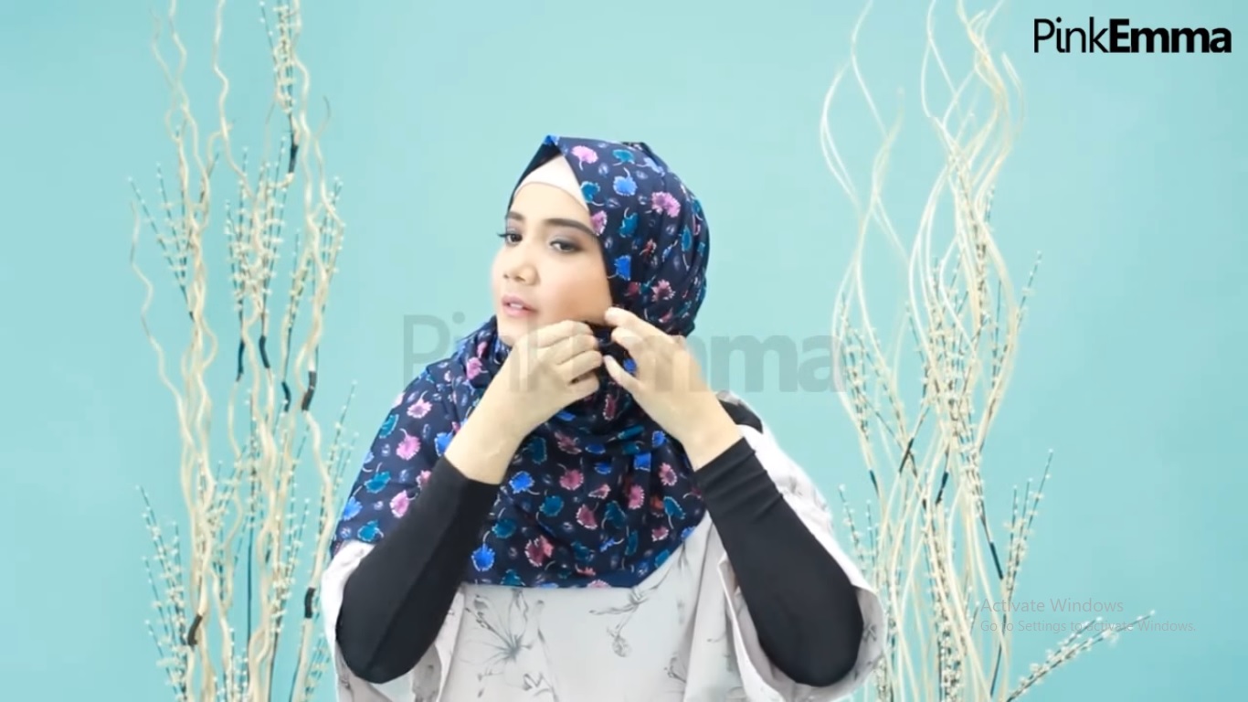 Tutorial Hijab Pashmina