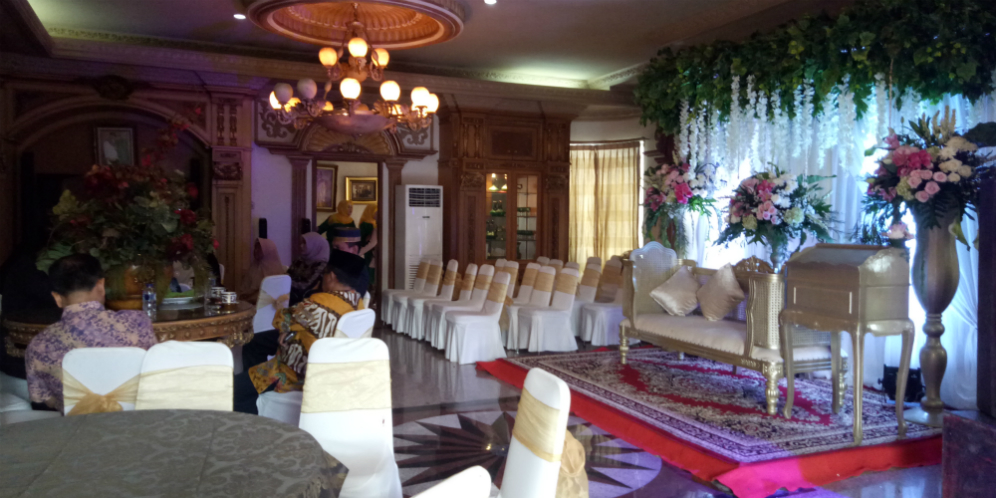 ruangan pernikahan muzdalifah