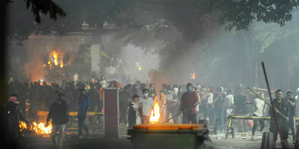   Kerusuhan di Tanah Abang, Jakarta Pusat 