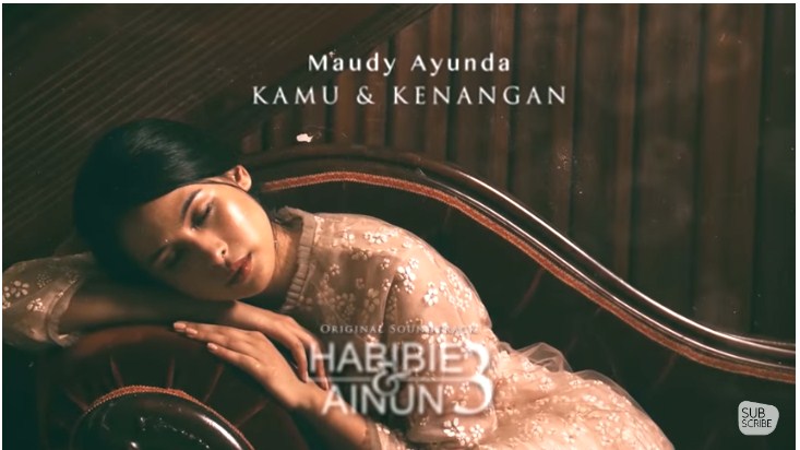 Maudy Ayunda nyanyikan OST Habibie & Hainun 3