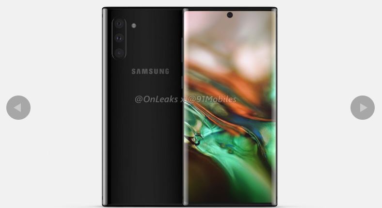 Penampakan Samsung Galaxy Note 10 (Foto: T3)