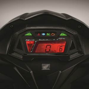 New Supra GTR 150 gunakan digital panel.