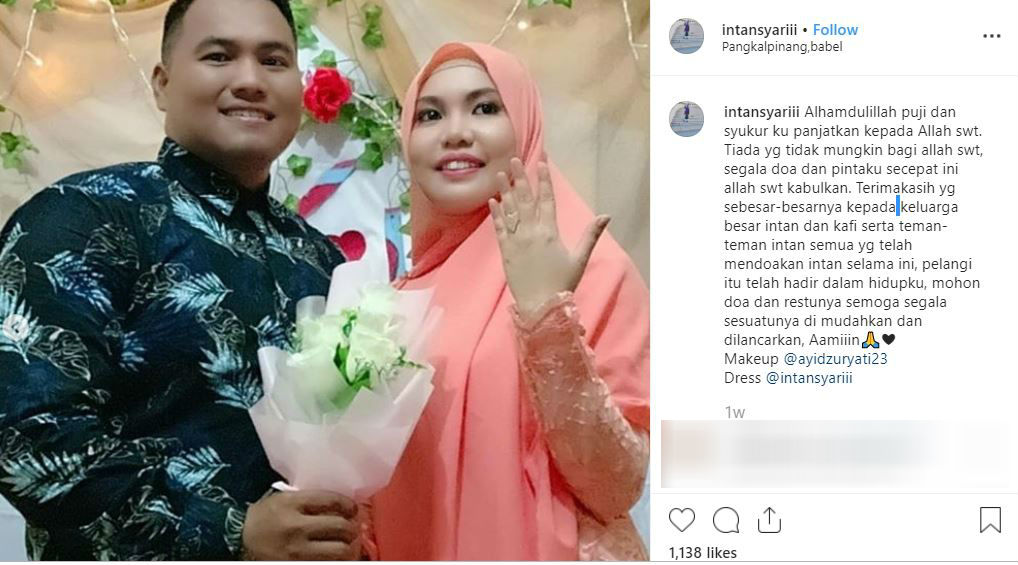 Kekasih korban Lion Air JT610 akan menikah