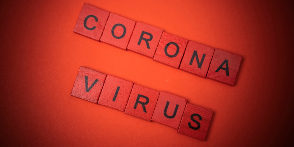 Ilustrasi wabah virus corona