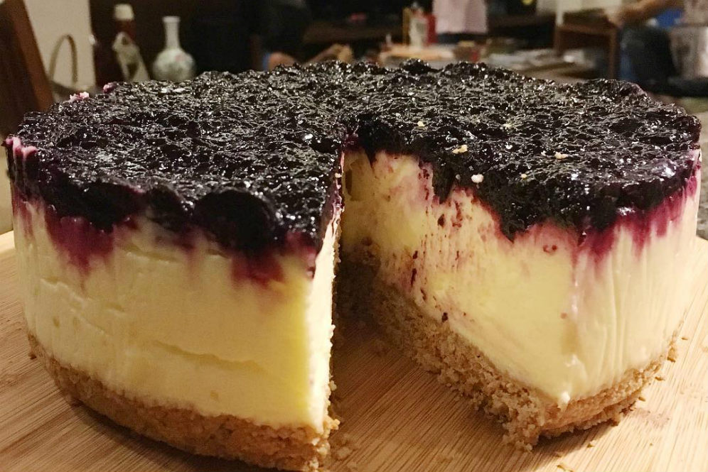  Blueberry Cheesecake