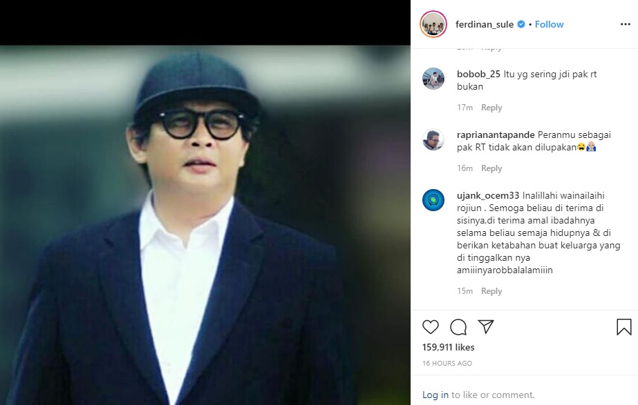  Rusli Rangga Somantri alias Kang Uci meninggal dunia