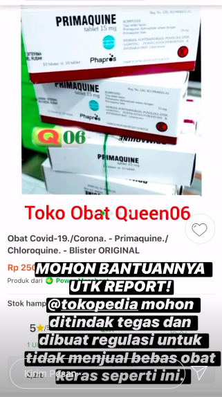 Chloroquine Dijual Bebas