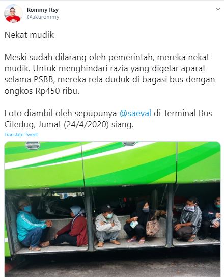 Nekat Mudik