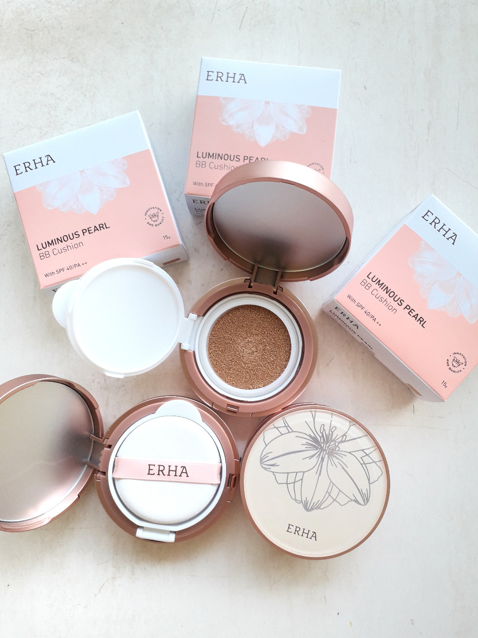 Erha Luminous Pearl BB cushion