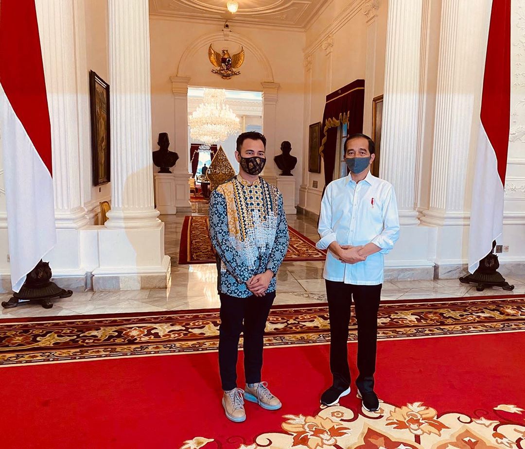 Raffi Ahmad dan Jokowi