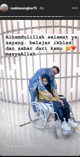 Zaskia Sungkar dan Irwansyah