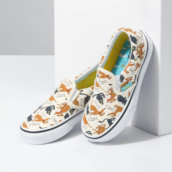 Vans x The Simpsons Classic Slip-On Family Pets