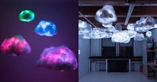 Lampu awan interaktif