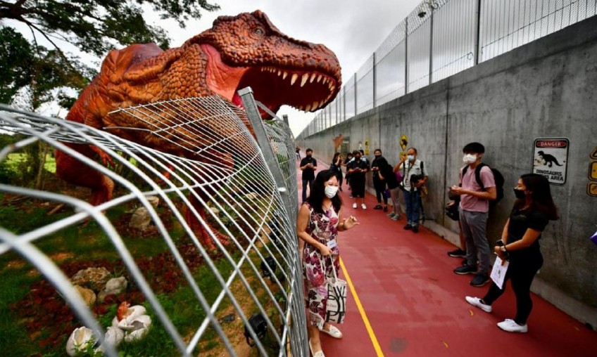 Dinosaurus di Changi