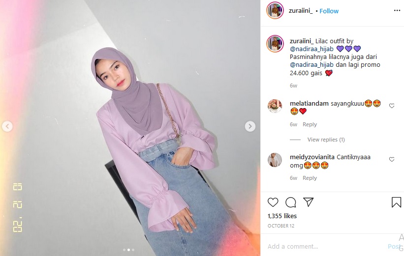 Outfit Warna Lilac
