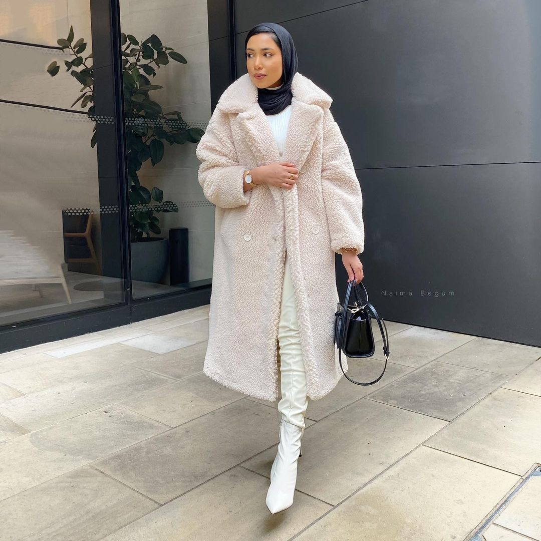 Fashion hijab boots