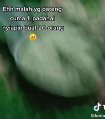 Sudah Menyiapkan Makanan untuk 20 Orang