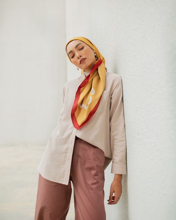 OOTD Printed Hijab Style