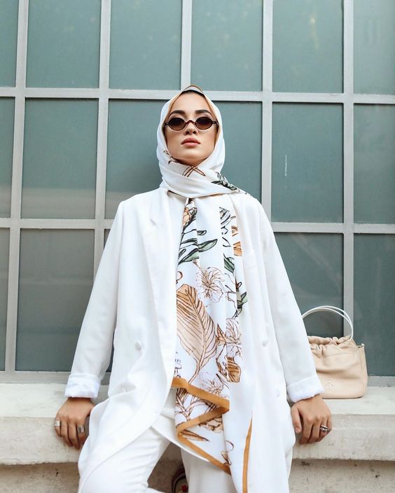 OOTD Printed Hijab Style