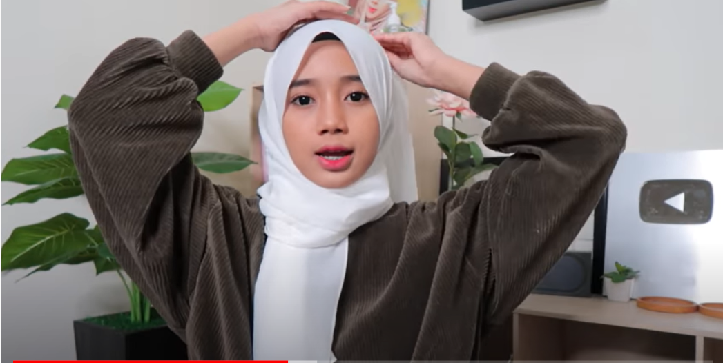 Tutorial hijab pashmina ceruty doll