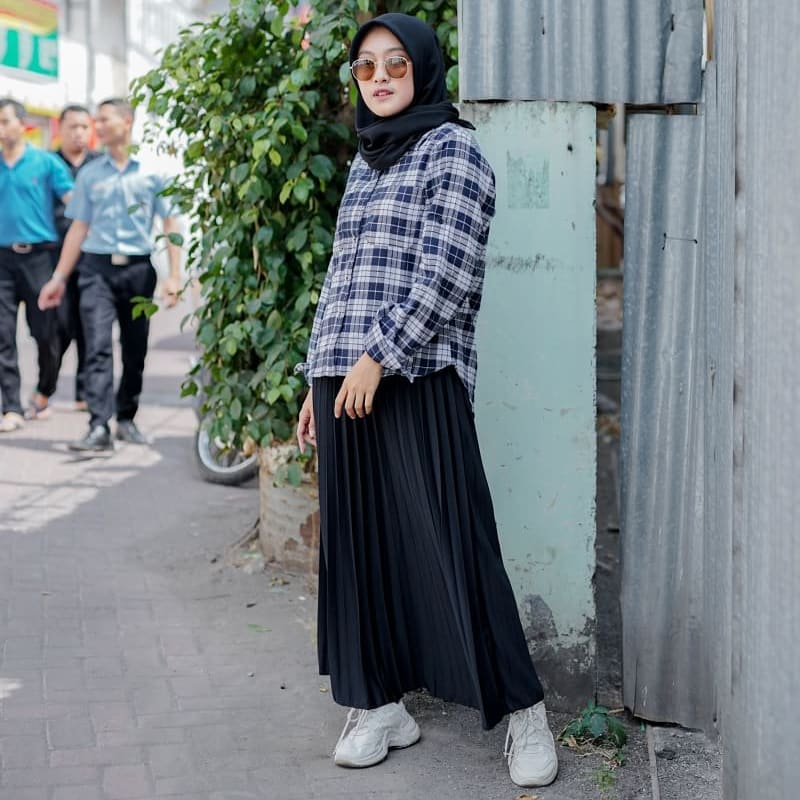 Fashion hijab kemeja