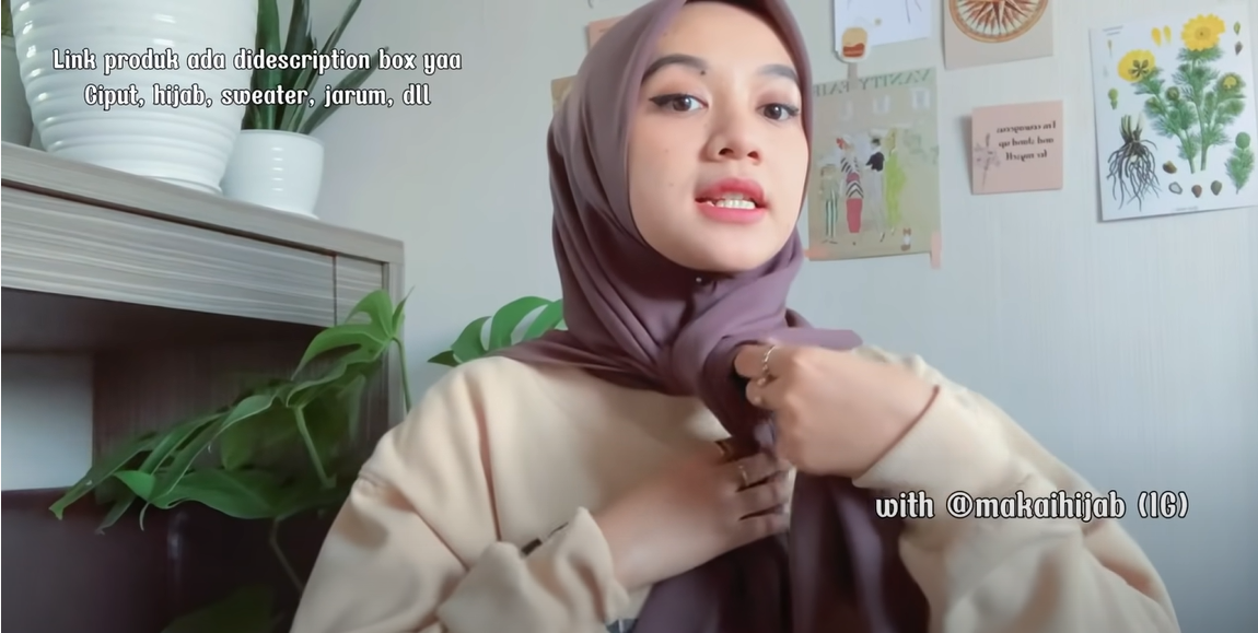 Tutorial hijab segi empat