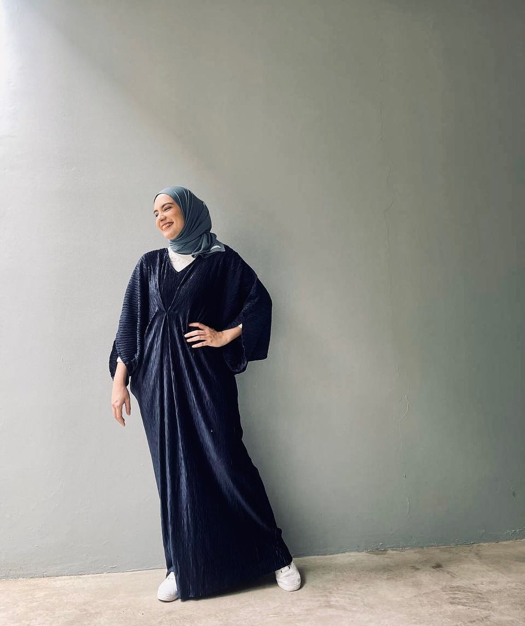Fashion hijab Putri Anne Saloka