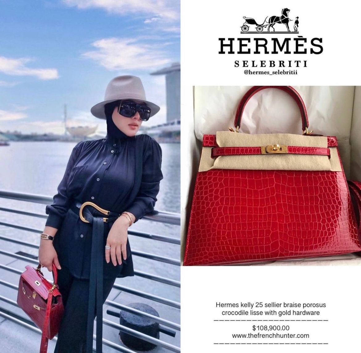 Tas hermes syahrini