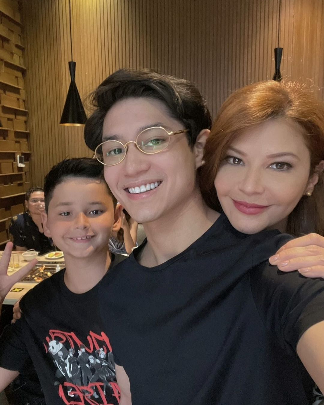 Tamara with her two sons