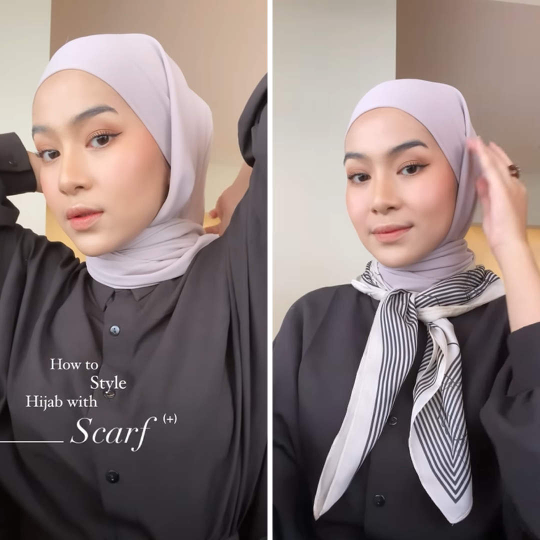 Tampilan hijab & scarf