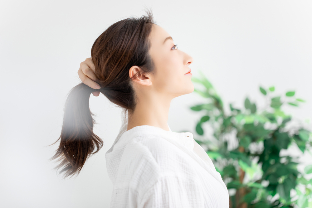 Tying Hair