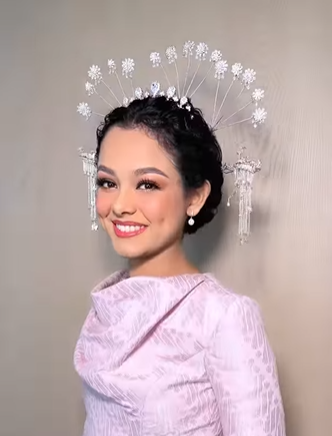 Marlene Hariman's Makeup on Mutiara Annisa Baswedan's Face