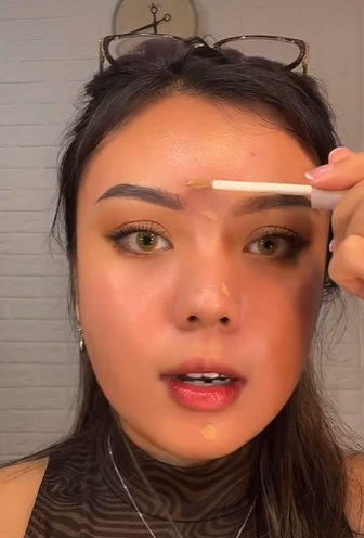 Wearing Concealer