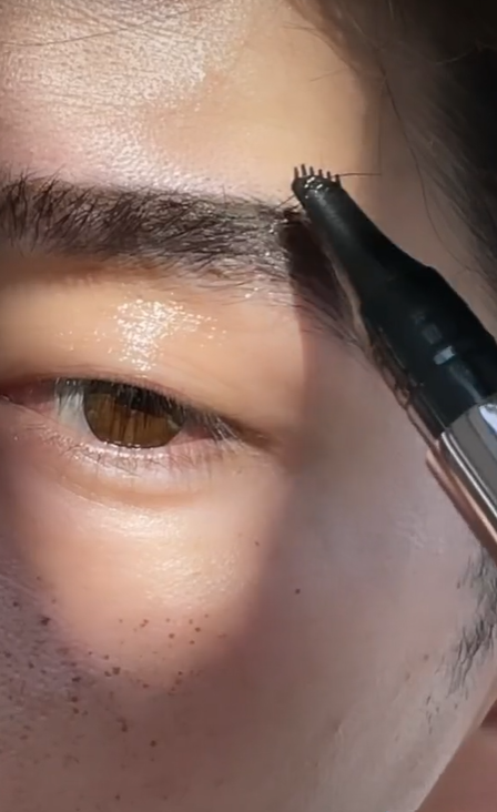 Shaving Eyebrows