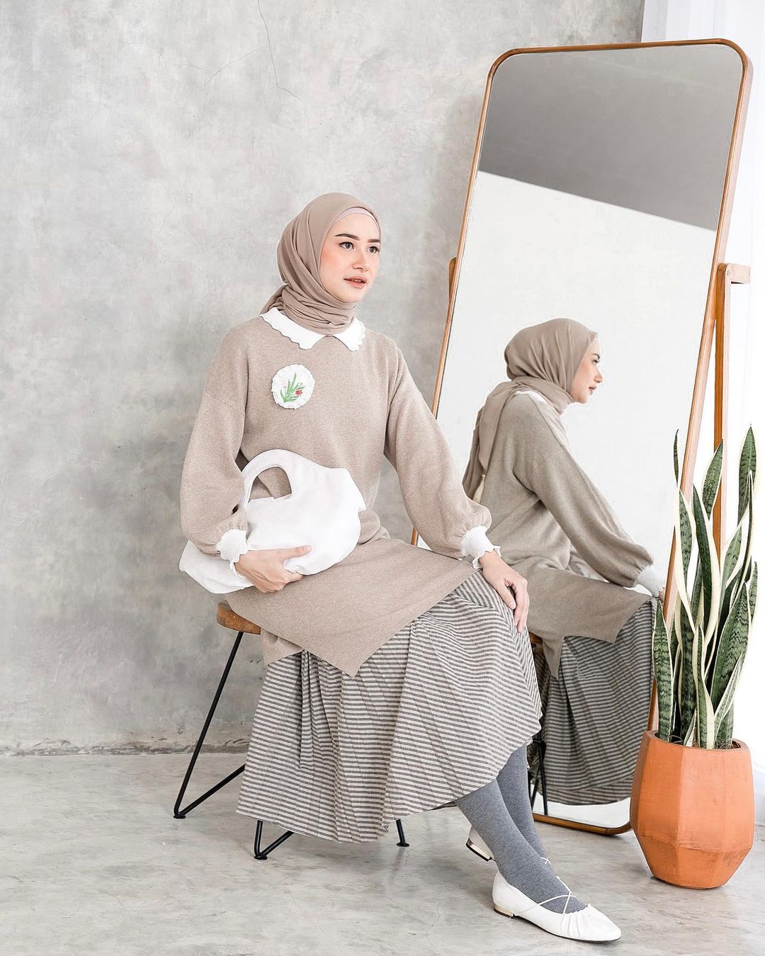 Padu Padan Midi Knit