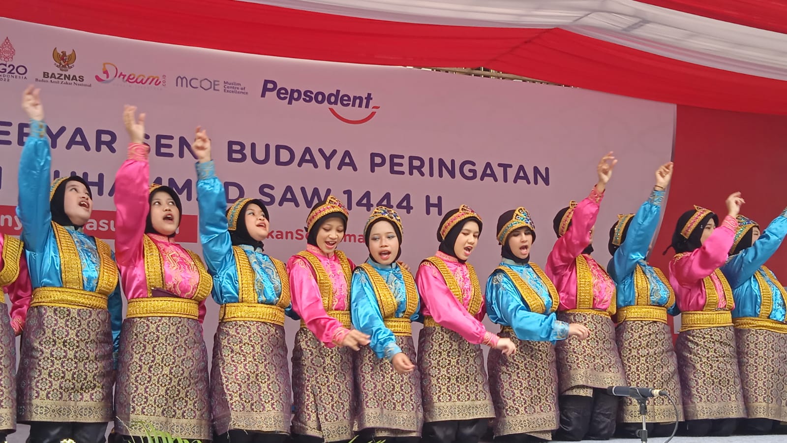 celebration of the birth of prophet muhammad saw at istiqlal mosque