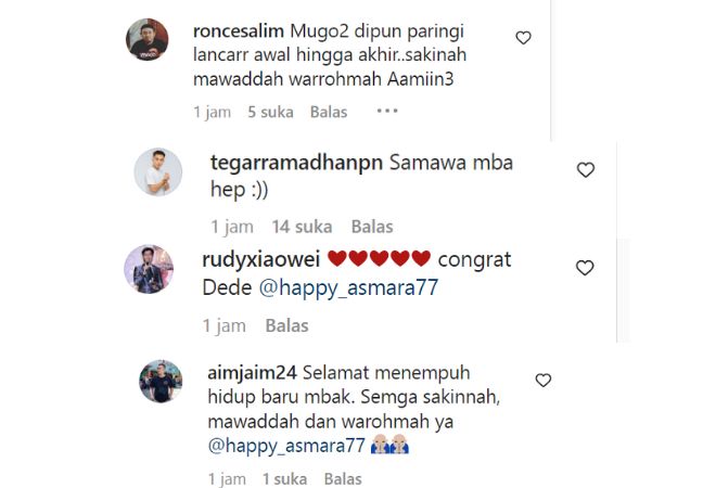 Terungkap! Ternyata Sosok Ini yang Menjadi Pasangan Happy Asmara