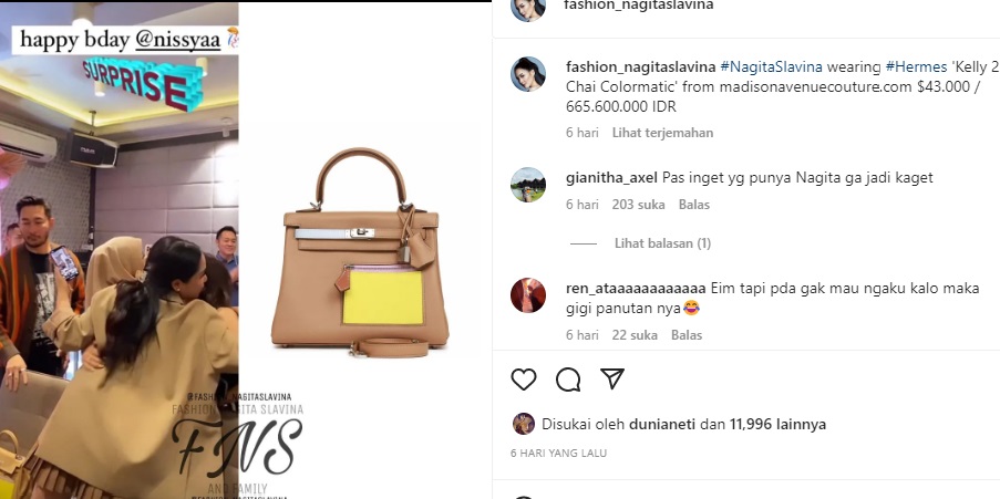 aureliehermansyah using #Hermes lindy mini bag in taurillon