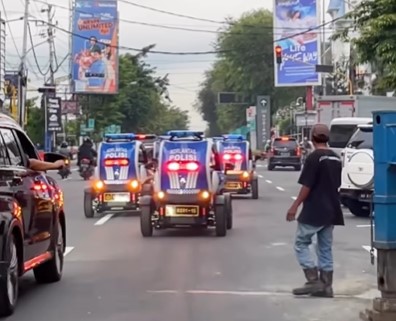 Mobil Patroli Jawa Tengah