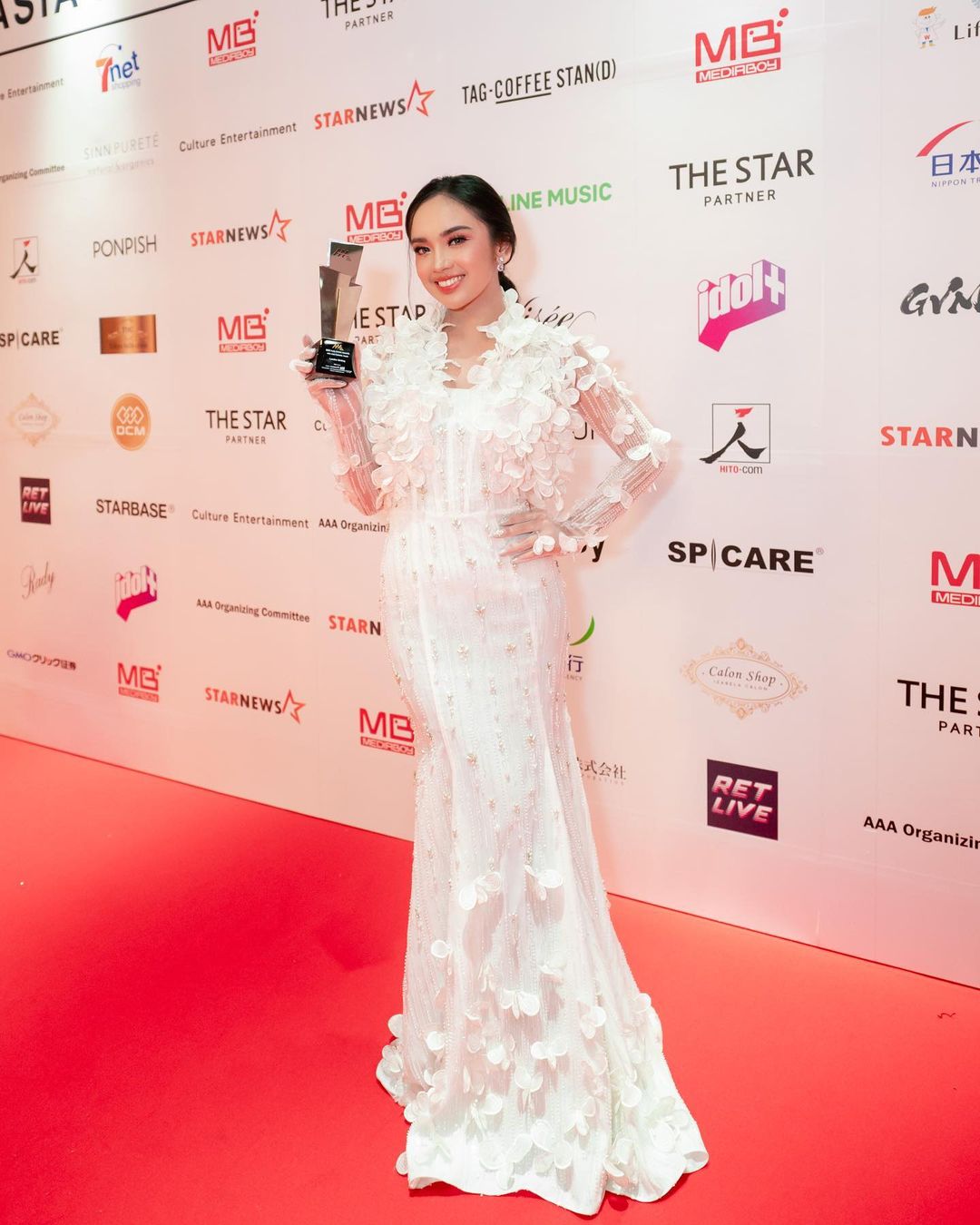 Lyodra at Asian Artist Awards