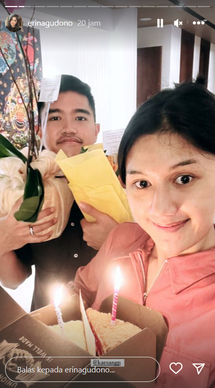 Kaesang Surprises Erina Gudono on Her Birthday