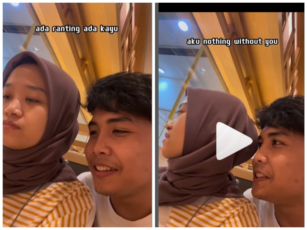 Bintang Emon teasing his wife