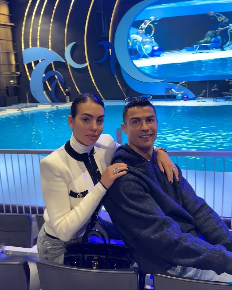 Cristiano Ronaldo and Georgina