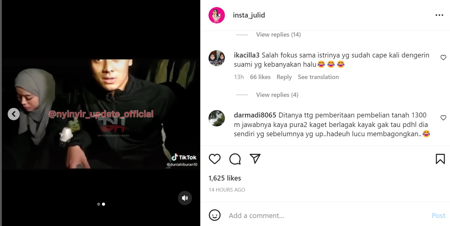 Rizky Billar dan Lesti Kejora