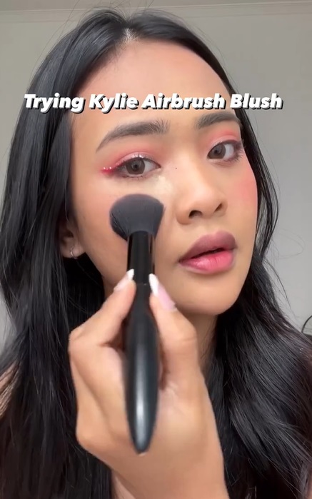 Applying Blush