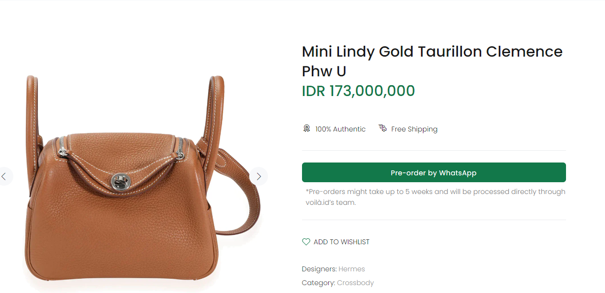 Intip Gaya Stylish Sandra Dewi Tenteng Hermes Lindy Mini Bag, Satu