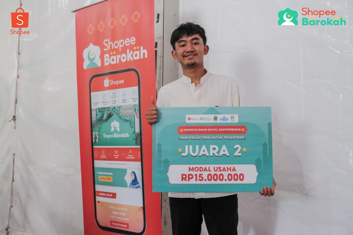 Supporting the West Java Government Program, Shopee Barokah Announces Winners of the 'From Pesantren to Pesantren' Digital Business Competition